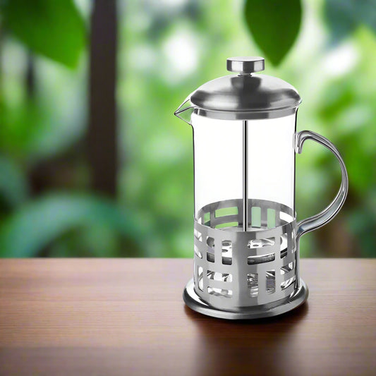 French press for tea and coffee 350 ml.